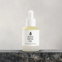 굿바이콤플렉스 순도 100% 밍크 바디오일 헤어오일 페이스오일 30ml 1개