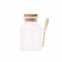 캔들바다 분말 용기 200ml | 코르크캡 나무스푼 포함 기타재료