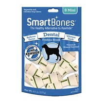스마트본 덴탈 미니 8p 16p 강아지 껌 간식, 1개, 덴탈미니 16P