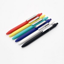 카코 KACO 미도트 젤펜 7종 노크식 볼펜, 색상:블루, 단품