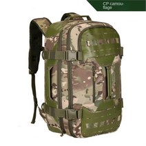 3P 55L 야외 전술 군사 배낭 남자 스포츠 여행 육군 위장 배낭 하이킹 캠핑 Mochila 낚시 사냥 가방, 05 CP Camo