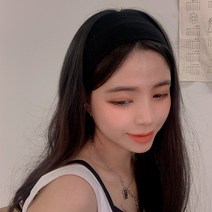 금춘이네 1+1 쫀득 무지 헤어밴드 유니크 코듀로이 반다나 헤어터번