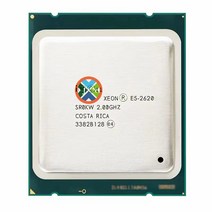 파워딜 제온 E5-2620 E5 2.0 GHz 6 코어 12 스레드 CPU 프로세서 15M 95W LGA 2011, 한개옵션0