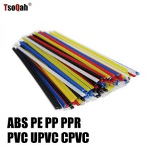 범퍼 수리 플라스틱 용접기 용접 기계 용접봉 ABS PP PE PPR PVC UPVC CPVC 1m 길이 2 개, [08] Green 1m 2pcs, [05] PVC
