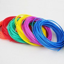 3D프린터 PLA 필라멘트 10M 41종 형광 투명 야광 일반, 10M_PLA09형광빨강
