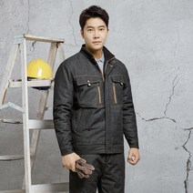 파브 특허 청작업복 상의 하의 겨울 보온 정비 용접복, 32