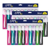 로뎀나무 스마일365 탄력모 칫솔, 10개, 3세트