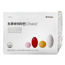[덴프스] [최유라쇼 단독] 트루바이타민 Choice 6박스, 30포, 2박스