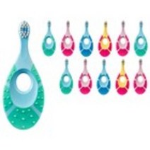 조르단 유아 칫솔 스텝1단계, 랜덤발송, 12개