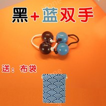 asalato patica 리듬 아살라토 리듬 악기, 검은색 + 파란색 손