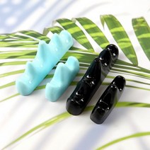 서예붓 산봉우리 받침대 플라스틱 붓글씨 붓거치대, 민트5봉우리