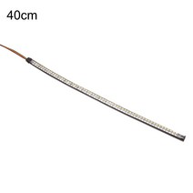 Uinversal-오토바이 테일 라이트 20/40cm 흐르는 방향 지시등 깜박이 브레이크 정지 램프 유연한 Led, 02 40cm