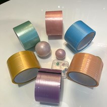 무료배송(6개세트) 펄 테이프 공 만들기 찐득볼 [도매가], 1세트, 4.8cm