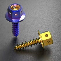 Universal craftsman 티타늄 m6 m8 m10 m12 너트 m515 태핑 나사 플랜지 너트 나사 볼트 오토바이 자전거 자전거 스터드, 골드 블루 m12 너트
