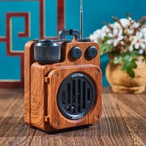 스피커 미국 복고풍 무선 블루투스 스피커 휴대용 서브우퍼 미니 FM 라디오 야외 작은 강철 총 크리에이티브 caixa 드 솜, A8  Black