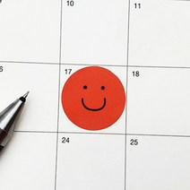 스티커 8 색상 유치원 초등학교 동그라미스티커 빨강 봉인지, 1000026882주황