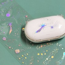 투명 데코 감성스티커 예쁜스티커 디자인스티커 PET 다꾸스티커 은하수 스티커, 상세페이지 참조, 상세페이지 참조