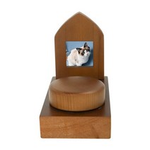 반려동물 유골함 강아지 추모함 고양이 동물 스톤 장례용품 납골함 메모리얼 나무 애완 항아리 집과 캔들 홀더 세트 장례식 용품 개 화장 유골 애완 기념 관 상자, 촛대