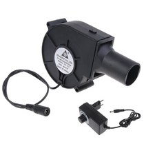 송풍기 터보 블로워 낙엽 청소기 충전세차용 눈날리는 기계 요리 공기 송풍기 숯 스타터 도구 야외 피크닉, 02 EU