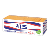 [cheese] 서울우유 체다슬라이스치즈, 1800g, 1개