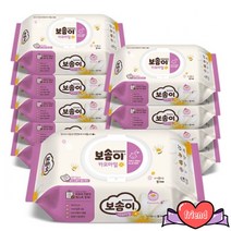 보솜이 카모마일 물티슈 캡형 70매 X 10팩, 1세트