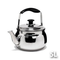 퀸센스 멜로디 스텐 주전자 5L 넓은입구 뚜껑열림방지, twoable 1