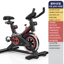 실내용 자전거 사이클 스피닝 실내 사이클 효과 헬스 크로스핏 헬스 다이어트 유산소 운동 인박카, 고급강화플래그십모델-블랙-APP