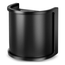 팝필터 범용 마이크 팝 필터 콘덴서 PC 스튜디오 녹음 금속 윈드 스크린 FIFINE K669 K658, [01] Double Layer