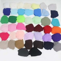 원단킹 대폭]찰랑찰랑 실크 쉬폰무지 44color (5503001), 39.라이트블루