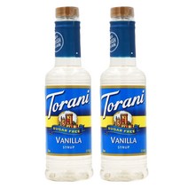 Torani 토라니 바닐라 시럽 슈가 프리 375 ml x 2개, 375ml