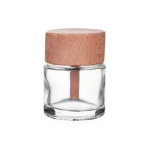 우드캡 원형 디퓨저 용기 50ml 차량용 디퓨저용기 DIY, 우드캡 원형 50ml