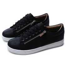 제드 남성 캐주얼 지퍼 스니커즈