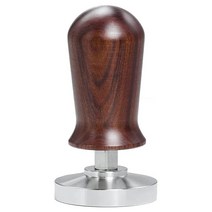 58 Mm 교정 커피 탬퍼 스프링 상수 30 파운드 압력 커피 기계 액세서리, 01 브라운