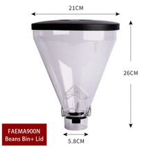 가정용 업소용 그라인더 분쇄기 커피콩 빈 호퍼 FEAMA Mazzer 900N HC600 600AE RF64 커피 액세서리 도구, Set Of Beans Bin