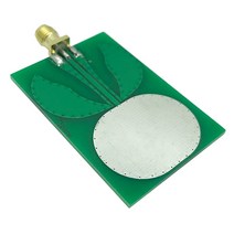 Huante RF 증폭기 모듈 Boar - 초광대역 UWB 해바라기 안테나 48X32MM SMA 내부 구멍, green