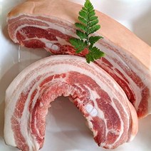 두께 1cm 2.5cm 5cm 통오겹살 500g 칠레산 수입산 통바베큐 구이용 수육용, 1.5cm