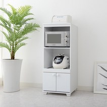 [태영가구] 1200 다용도 주방 수납렌지대, 화이트, 02-1200슬라이딩선반장