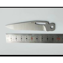 전공칼 레더맨 서지 수정용 M390 스틸 교체 블레이드 1 개, 한개옵션0