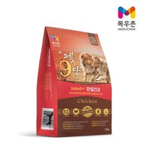 펫마을 목우촌 펫9단 기능성 애견사료 관절건강 1.8kg, 1, 상품