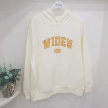 에꼴리에 모다 오산동탄 칼라 레터링 루즈핏 후드티22C3459