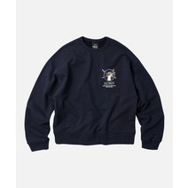 FRIZMWORKS ELECTRICITY M-BADGE SWEAT셔츠 _ 네이비