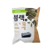 풀무원 간식 블랙김스낵 오리지널 (75g) 탕비실 회사 어린이 성인 캠핑 차박 홈파티 영화 선물, 14개