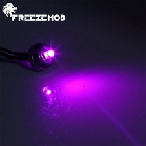 커스텀수냉 고사양컴퓨터 게이밍데스크탑 FREEZEMOD-12V LED 플러그 피팅 저수지 조명 물 탱크 씰링 잠금, 한개옵션1, 01 Pink