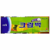 100매x40개 위생백 30x45cm 크린 일회용 속지 업소, 1