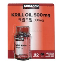 커클랜드 시그니춰 크릴오일 180캡슐, 단품