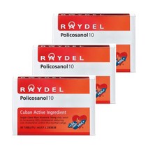 RAYDEL POLICOSANOL 10 레이델 쿠바산 사탕수수 폴리코사놀 10mg 30정 3팩