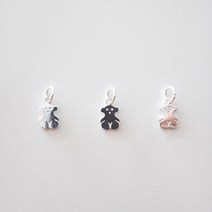 실버925 곰돌이 펜던트 은 참 비즈 팔찌만들기 DIY 재료 악세사리 부자재