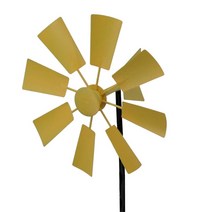 풍량 풍향계 풍량계 측정기풍차 비슷한 것 정원 철 회전하는 바람 회 전자 야외 바람개비 마당 정원, b 와인 레드