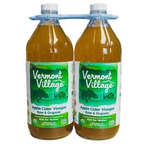 Product of Vermont Village Raw Organic Apple Cider Vinegar 2 pk./32 oz. [Biz Di, 1