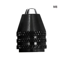 다기능 M7/M8 키리스 드릴 척장 로터리 도구 4- 유형 척 어댑터 범용 미니 맨드릴 컨버터, 짧은 M8